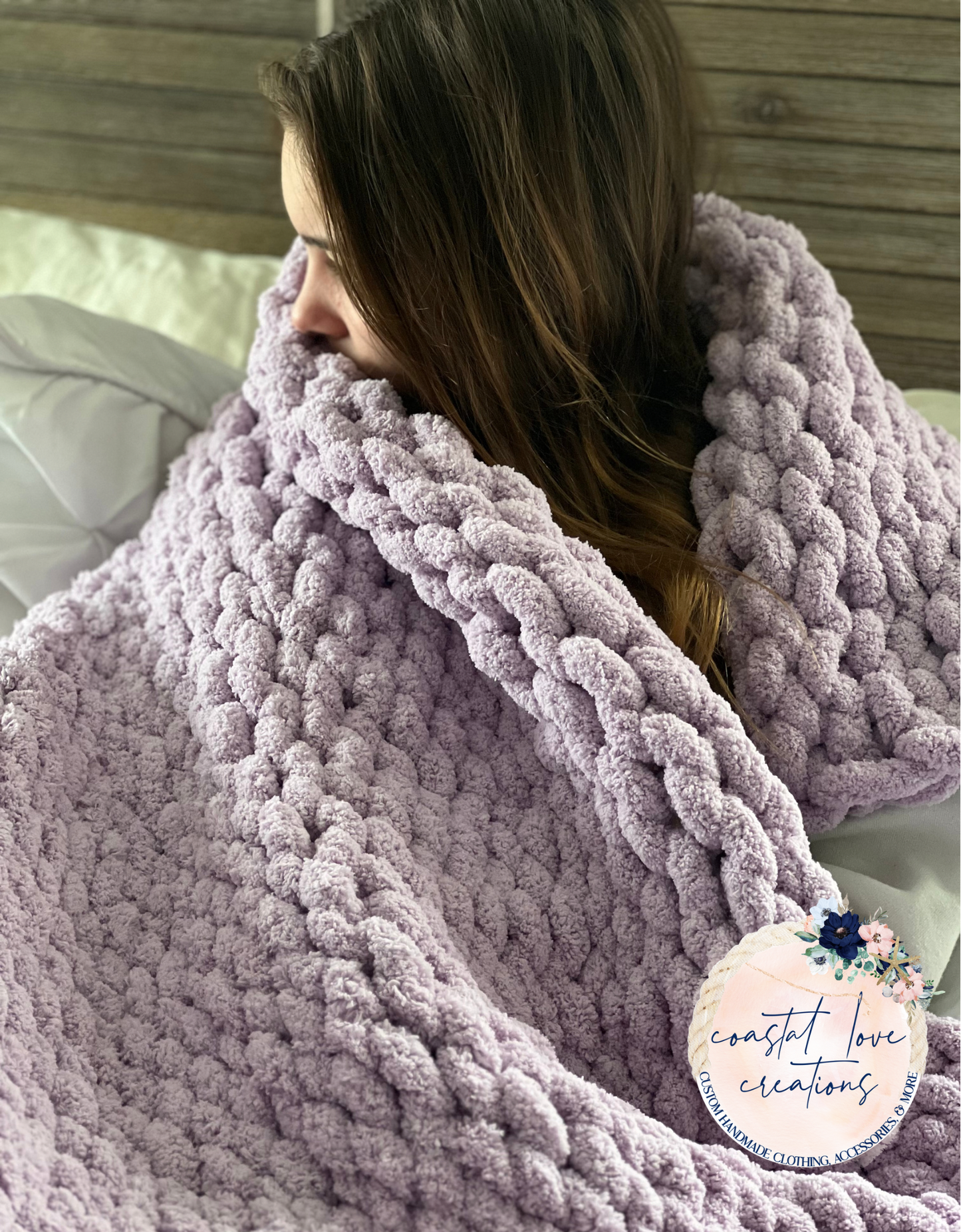 Custom Handmade Chunky Knit Blankets