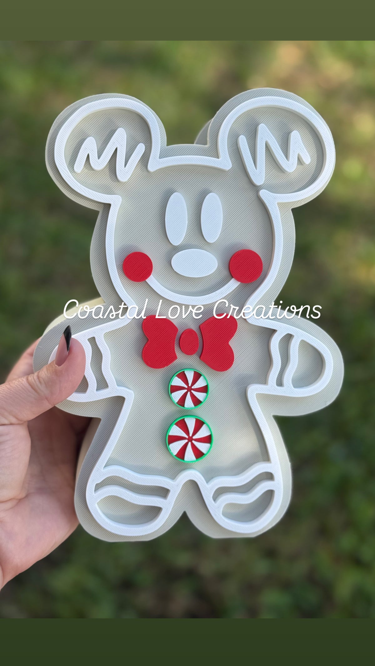 Mouse Gingerbread Full Soap Holder