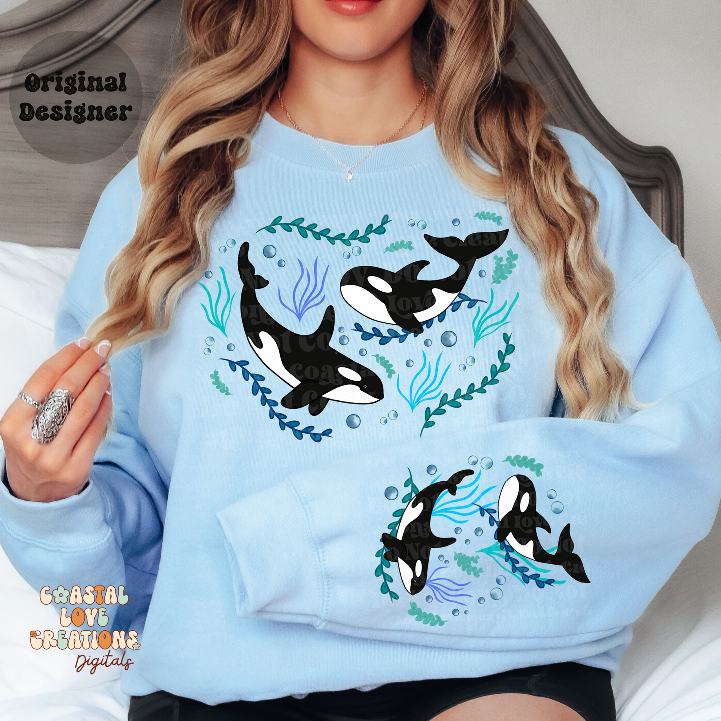 Orca Blue- PNG with Sleeve