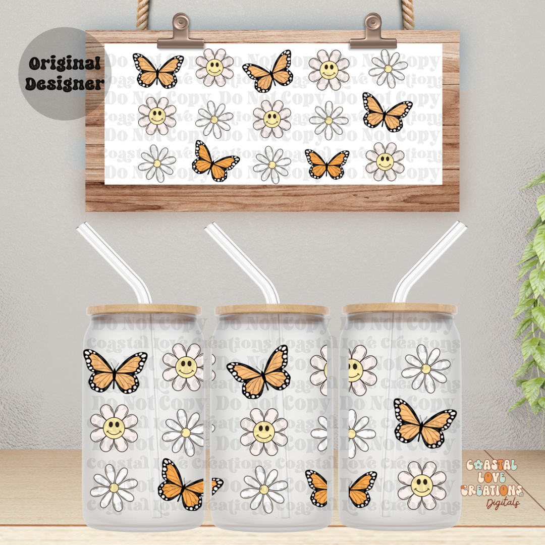 Follow Your Butterflies - 16 oz Wrap