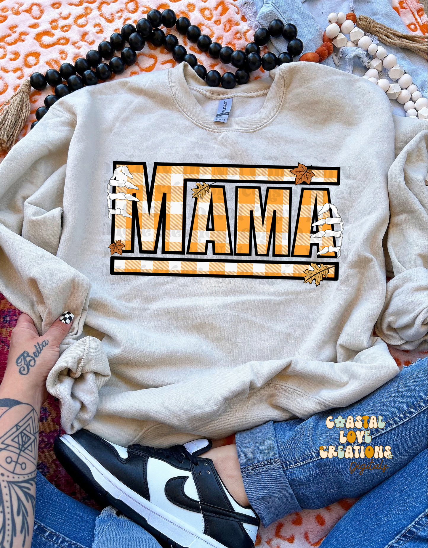 MAMA Skelly Fall - PNG