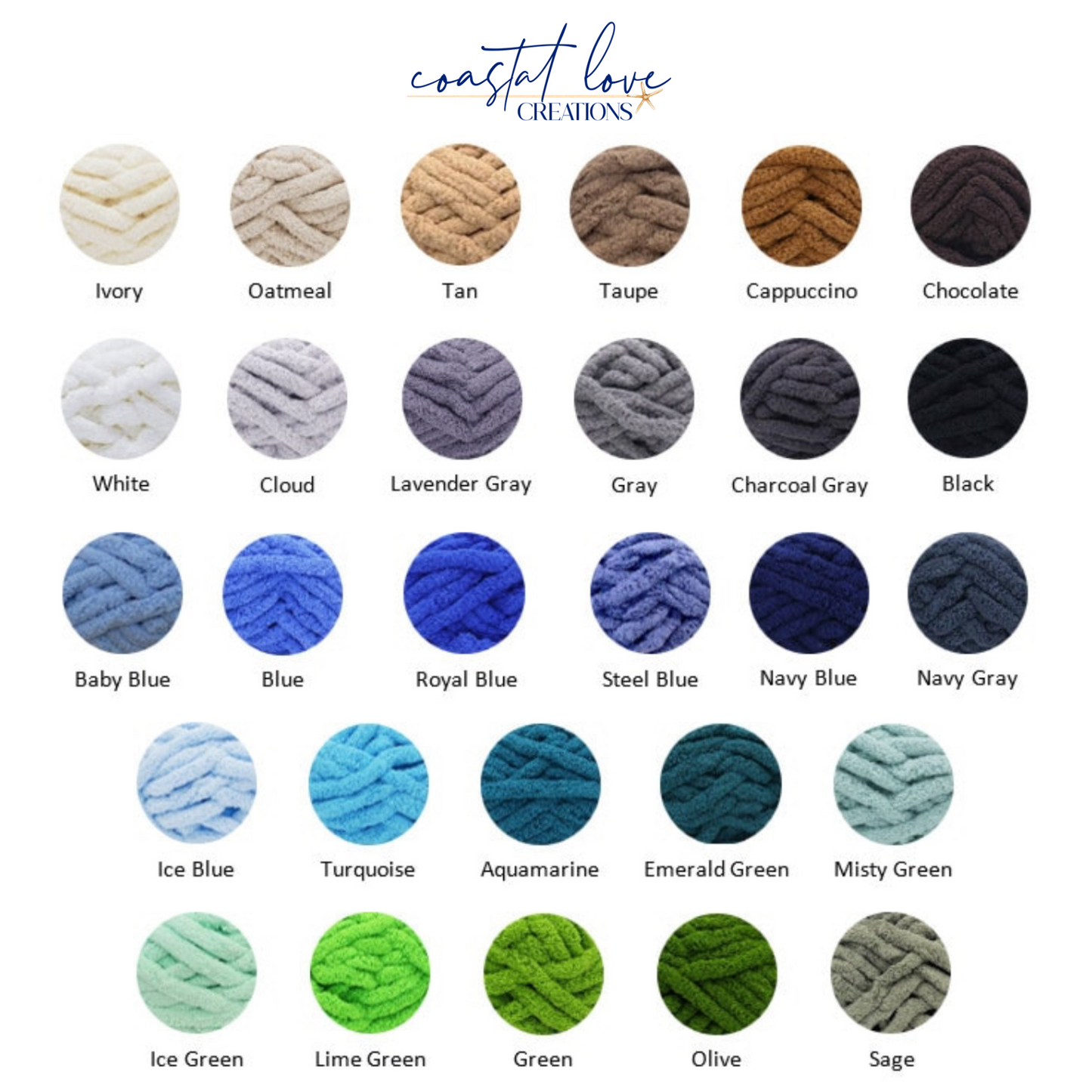 Custom Handmade Chunky Knit Blankets