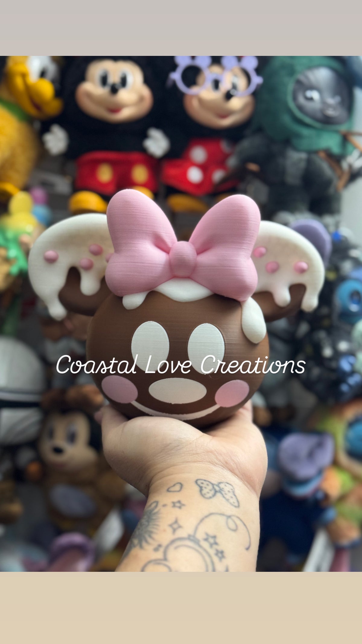 Girl Mouse Gingerbread Soap Holder