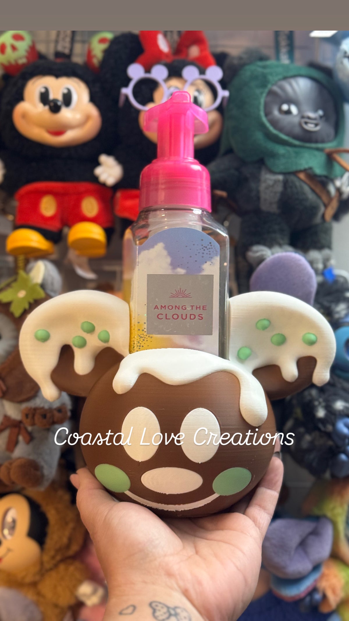 Boy Mouse Gingerbread Soap Holder