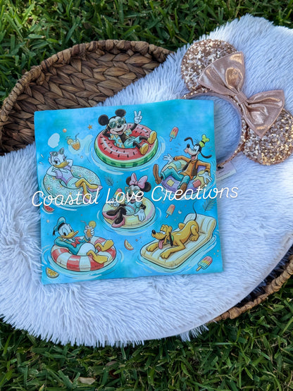 Summer Floaties Hand Dye