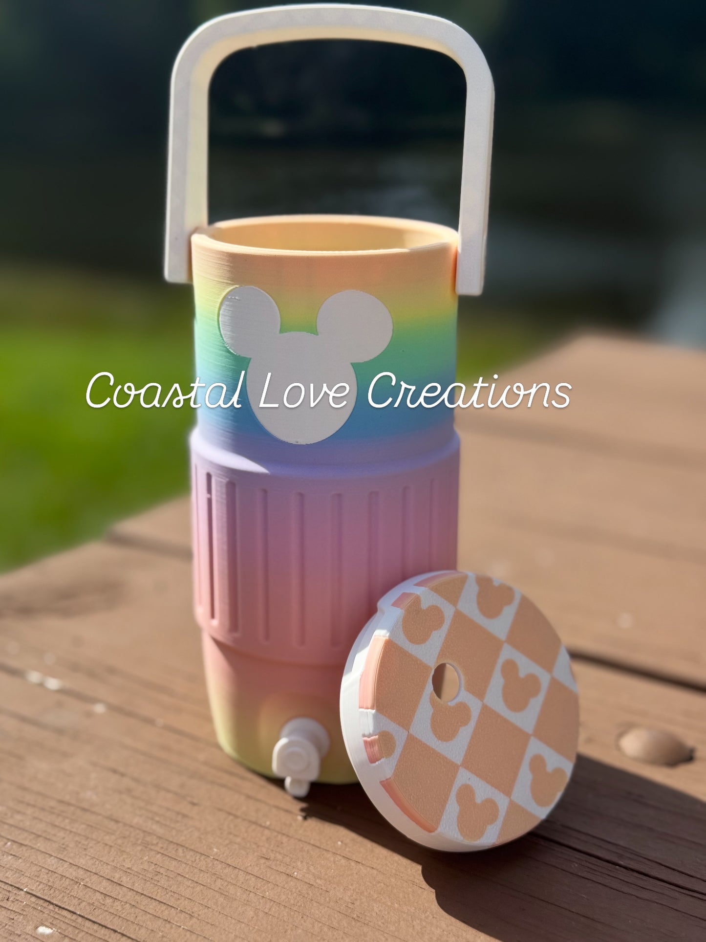 Pastel Magic Skinny Can Koozie