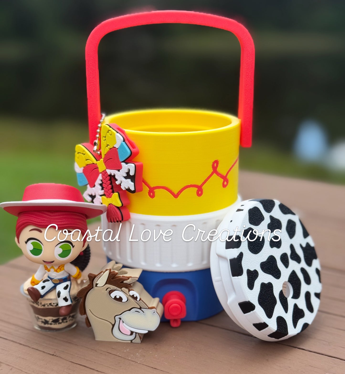 Cowgirl Can Cooler Coozie- Standard Can