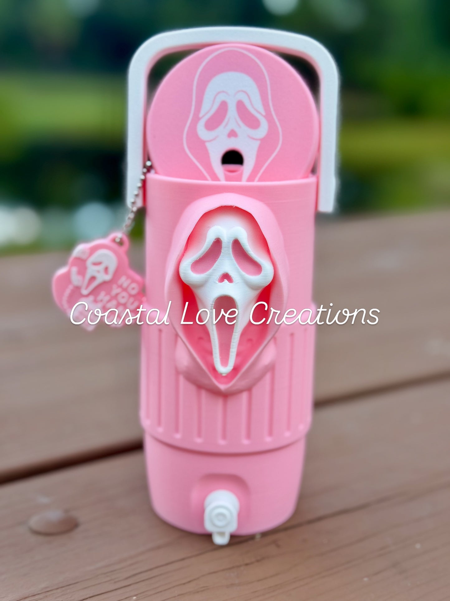 Ghost Can Cooler Coozie- Skinny Can