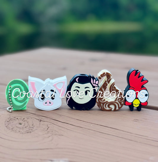Island Friends Straw Topper