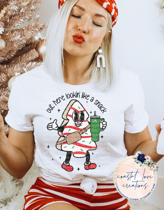 Out here lookin like a snack