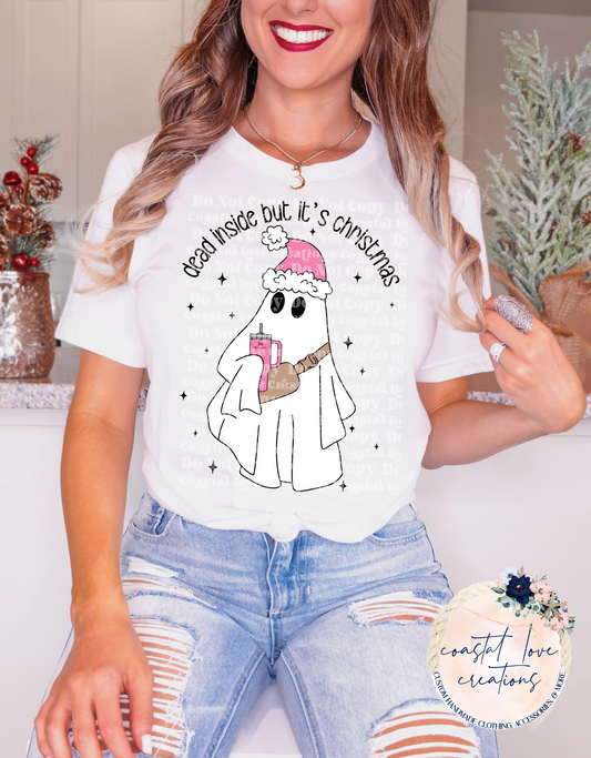 Dead Inside But It’s Christmas- Pink