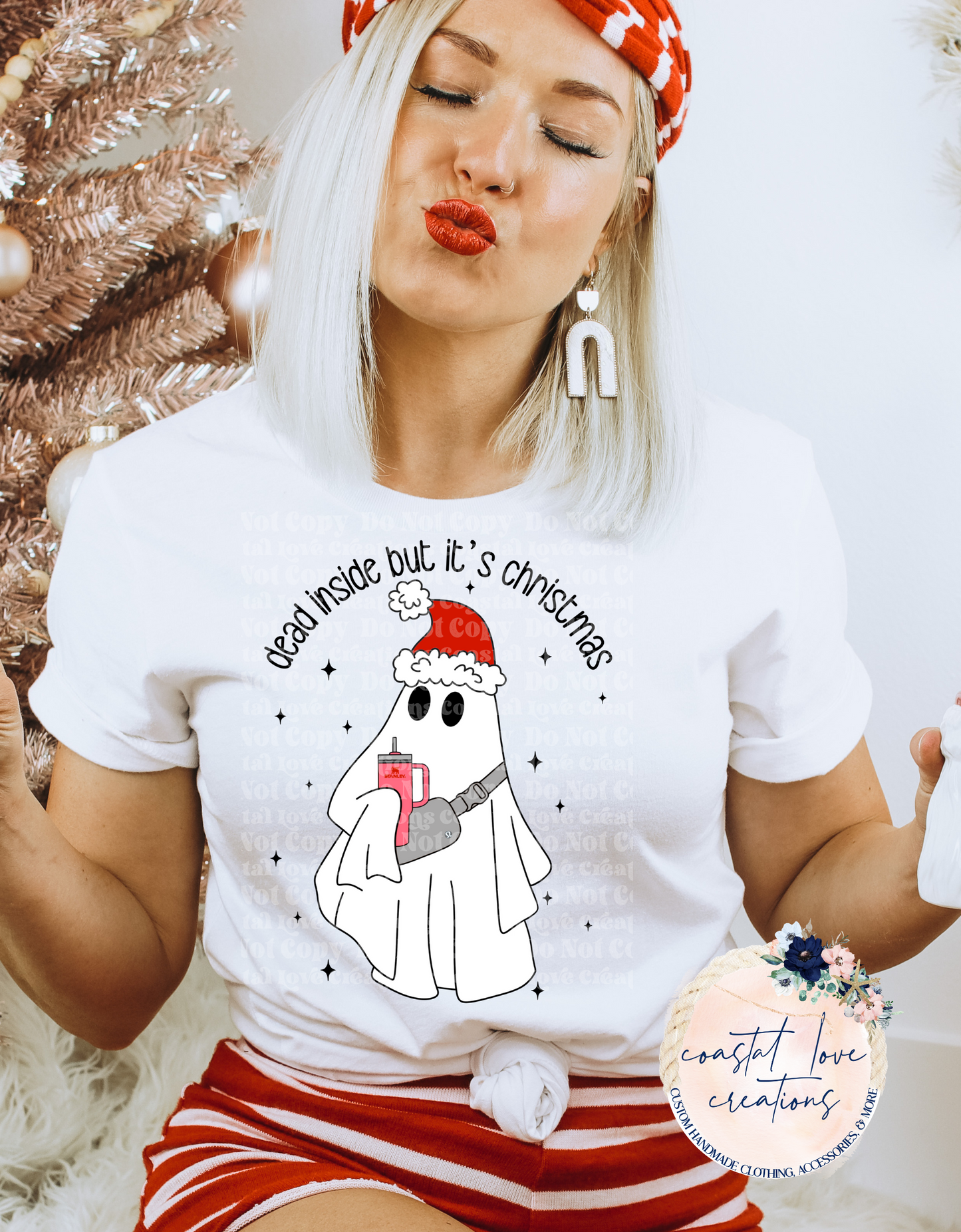 Dead Inside But It’s Christmas- Red