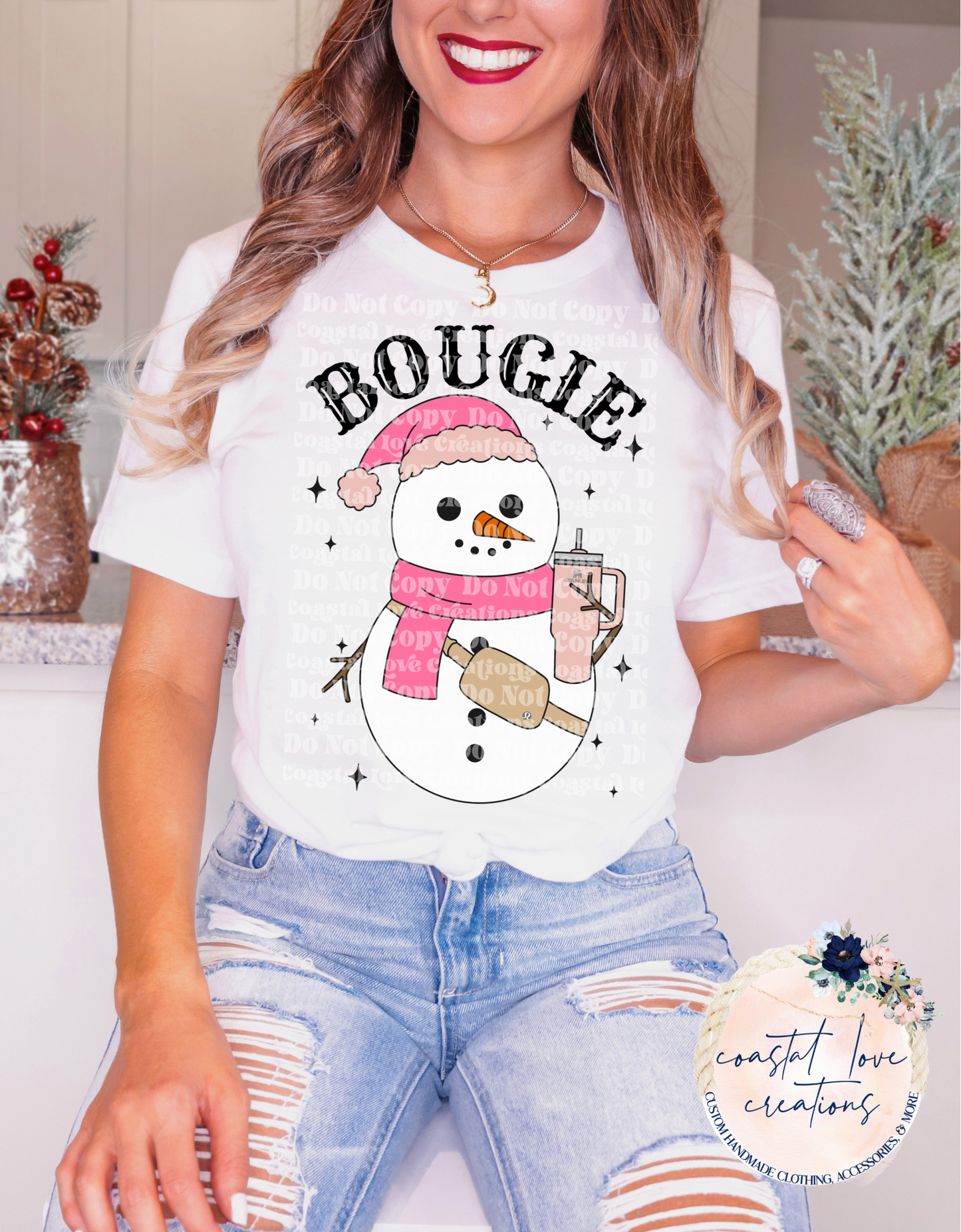 Bougie Snowman