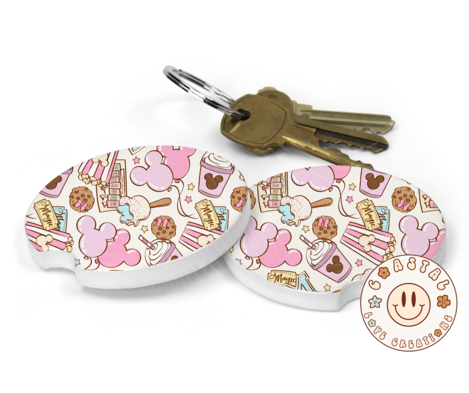 Magic Snacks- Car Coaster Set