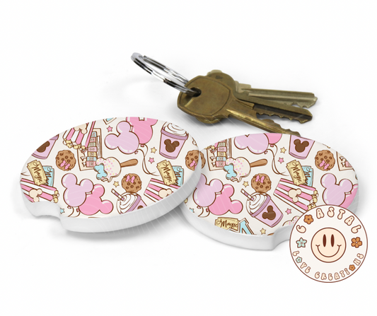 Magic Snacks- Car Coaster Set