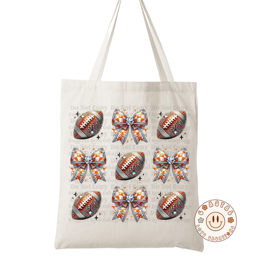 Football Bling Tote