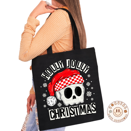 Holly Jolly Christmas Tote