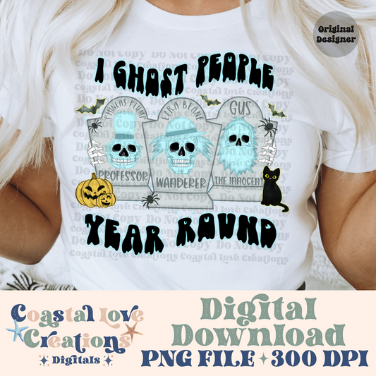 I Ghost People Year Round PNG
