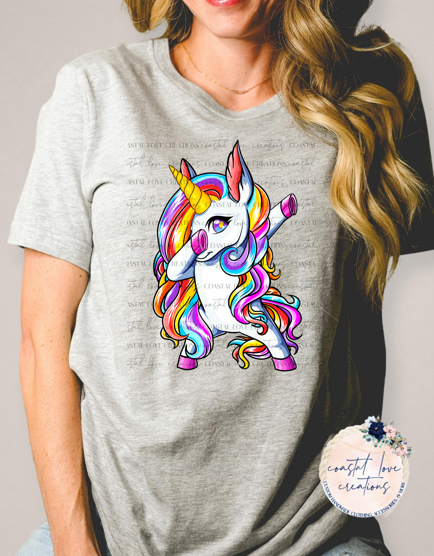 Rainbow Dabbing Unicorn